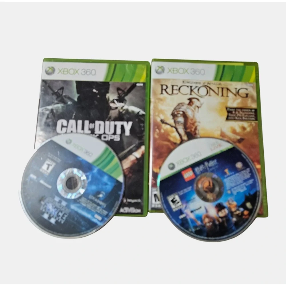 Lot of‎ 2 Xbox 360 Games: Call of Duty Black Ops & Kingdoms of Amalur Reckoning